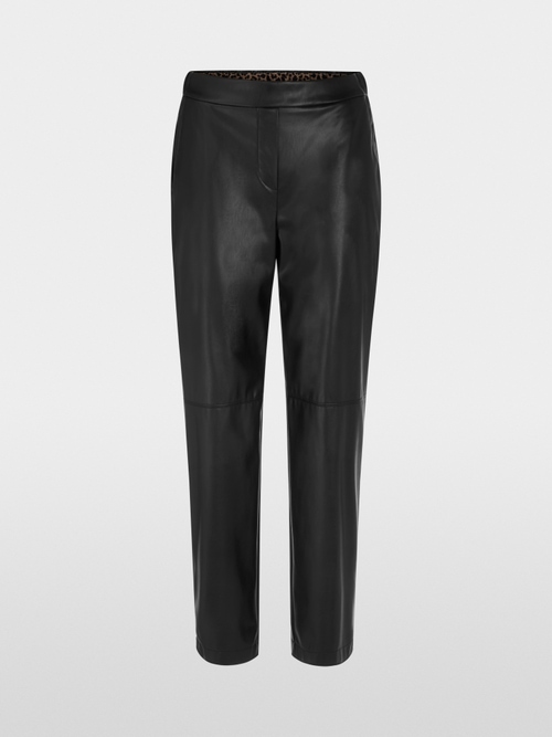 RANCHI faux leather trousers