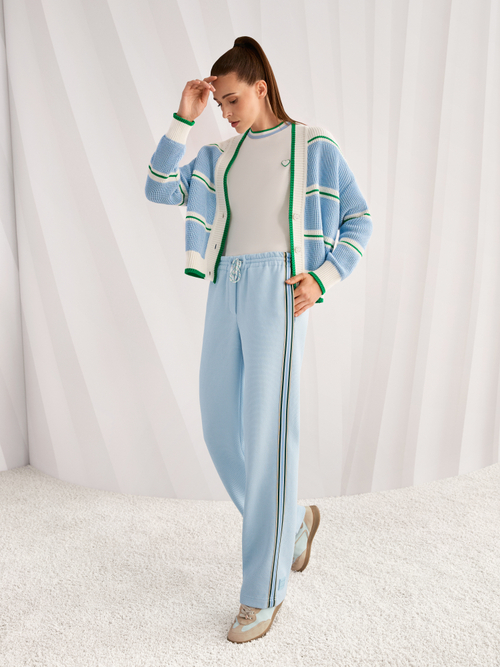 ‘Knitted in Germany’ chunky cardigan
