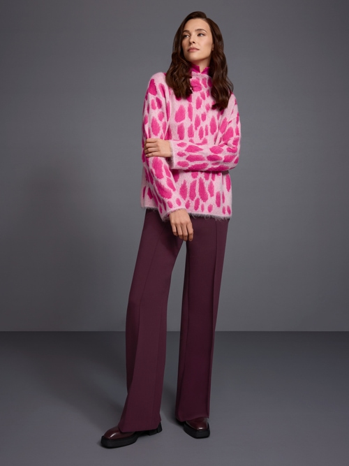 WARRI wide-cut trousers with pleats