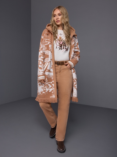 FENDOU straight-cut trousers
