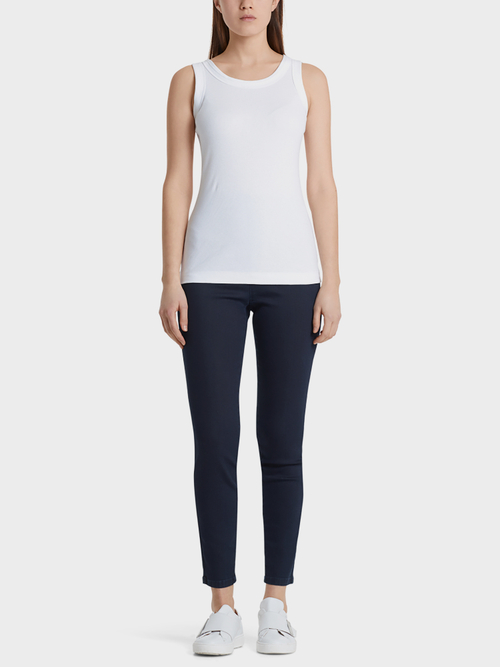 Tank Top aus Ripp-Jersey
