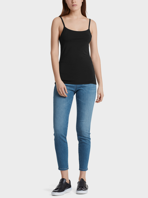 Elastisches Top aus Viskose