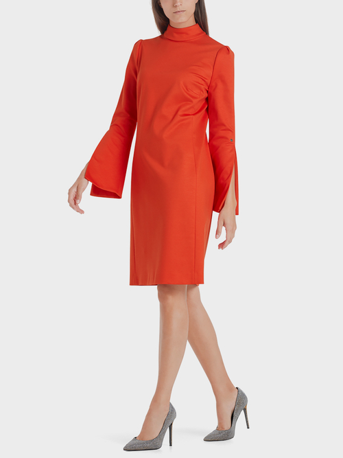 Jerseykleid mit Swarovski® Kristallen