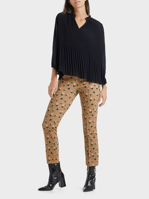 Plissierte Bluse