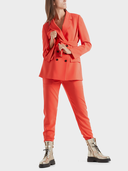 Zweireiher-Blazer im Boyfriend-Style