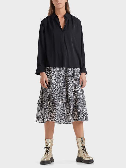 Edle Seidenbluse