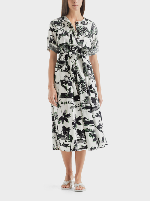 Kleid mit Bahamas-Print