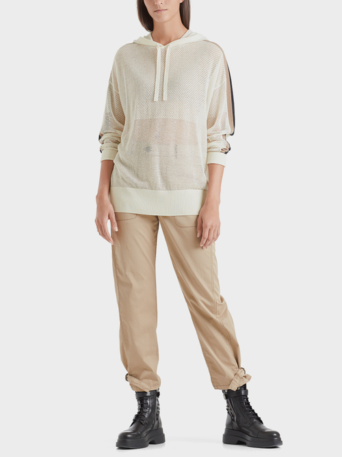 Ajourpullover mit Kaschmiranteil