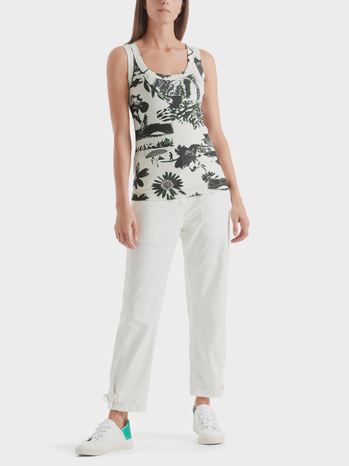 Top mit "Bahamas"-Print
