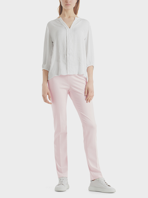 Vloeiende blouse van licht microfiber