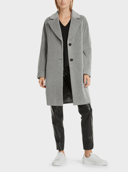 Weicher Mantel aus Alpakamix