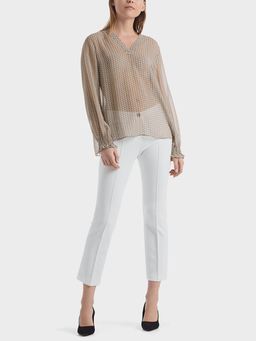 Bedrukte blouse