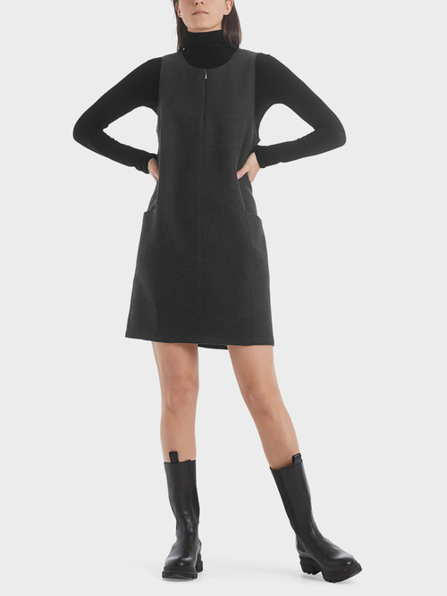 Flanellen jurk 'Knitted in Germany'
