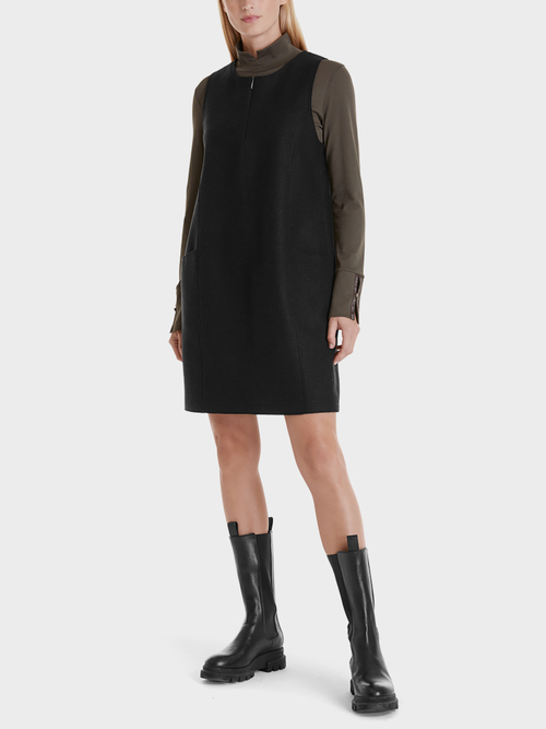 Flanellen jurk 'Knitted in Germany'