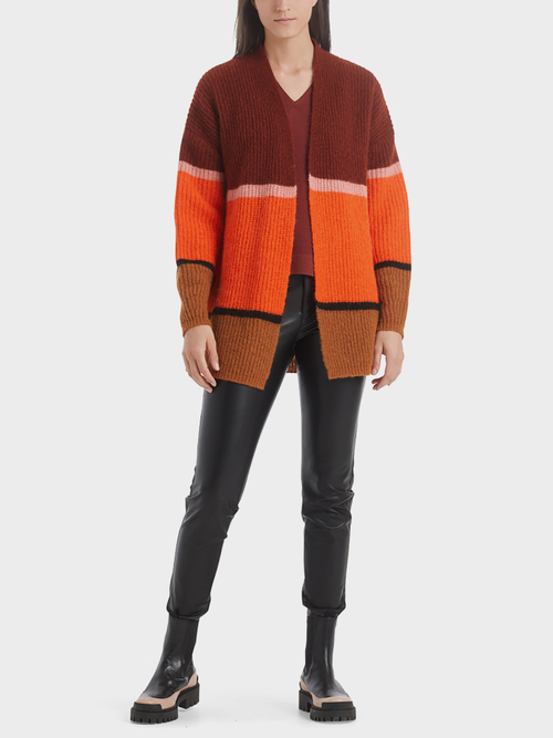 Colourblock vest 'Knitted in Germany'