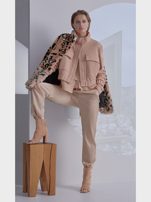 Layered-look top