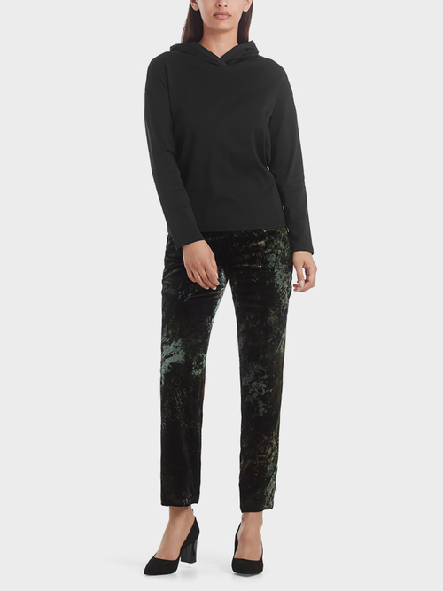 Hoodie van katoenen jersey
