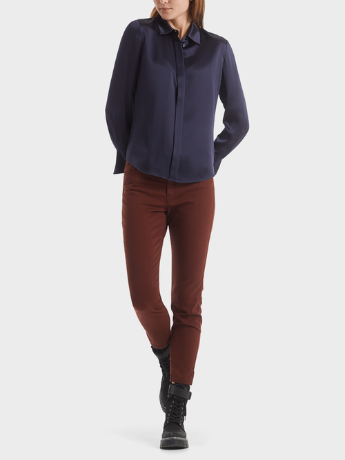 Prachtige blouse van zijden satijn