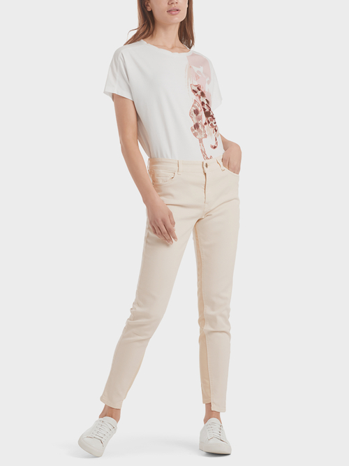 Stretch drainpipe jeans