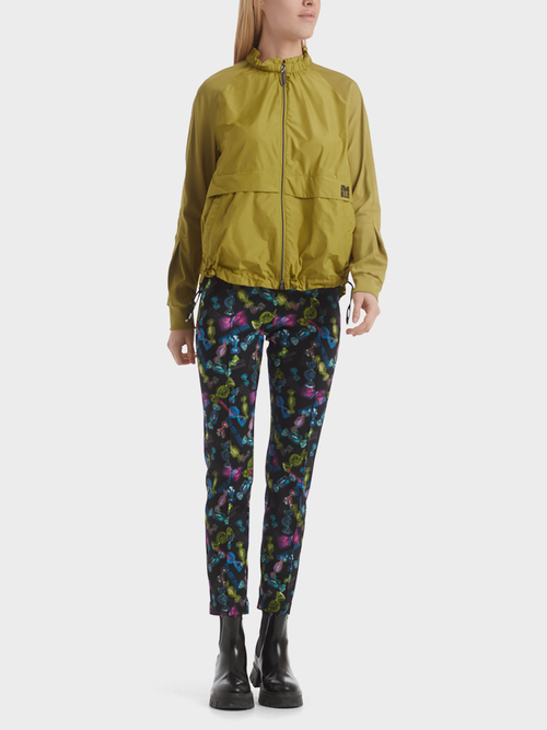 Jacke aus Materialmix