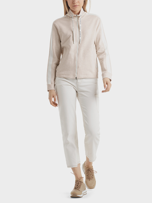 Jacke mit Lurexfäden