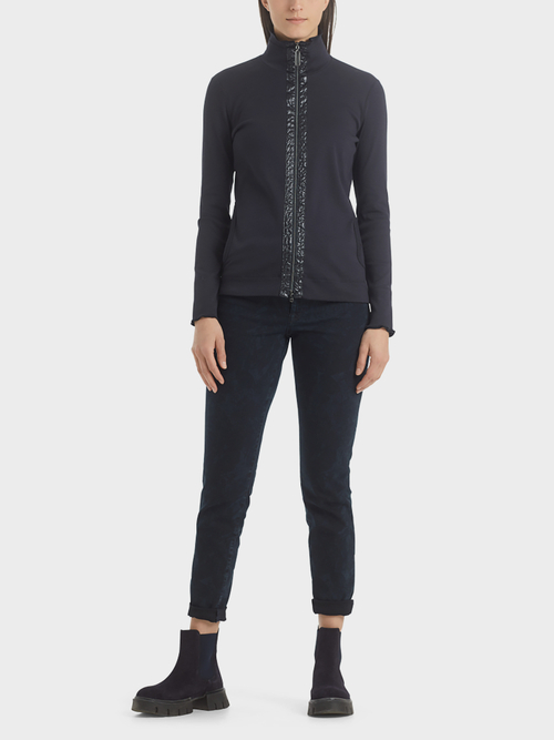 Jacke mit Nylondetails