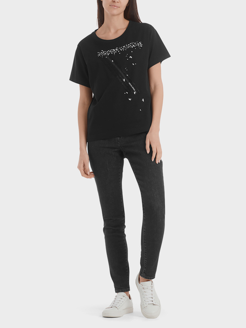 Shirt mit Stickerei