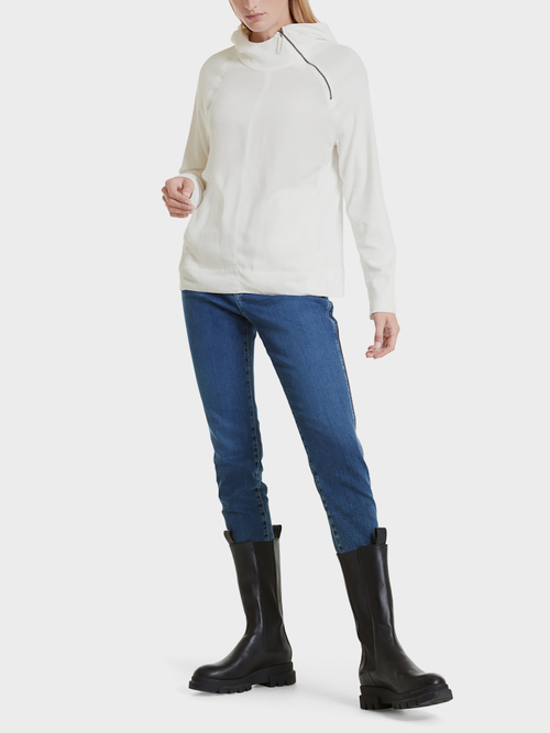 Blouseshirt met capuchon