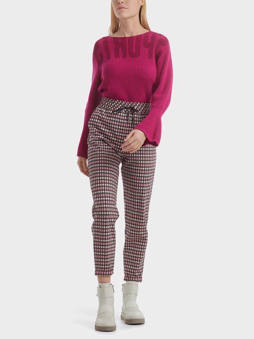Pantalon van stretchjersey