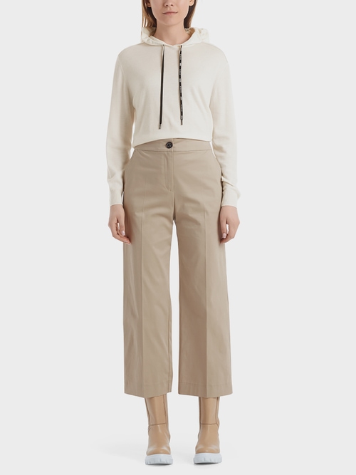 Pants with wide legs