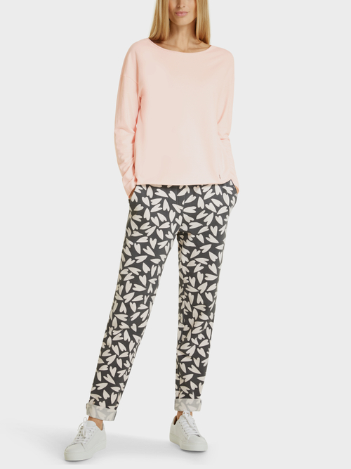 Sweatshirt mit Flausch-Innenseite