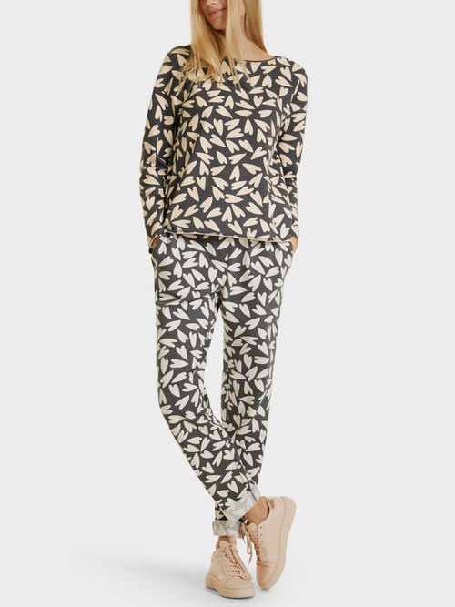 Sweatshirt mit Herz-Print