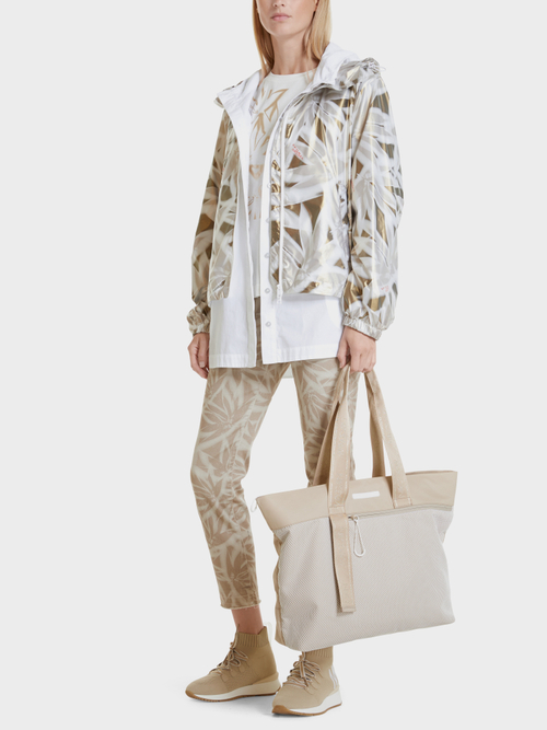 Shopper aus Materialmix