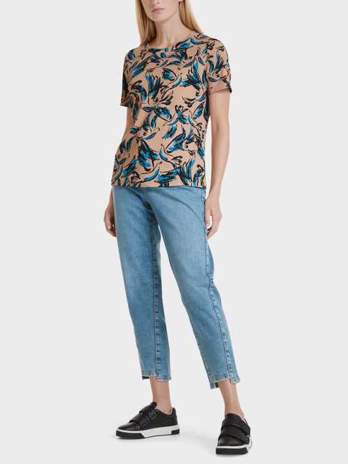 Jerseyshirt mit Bird Print