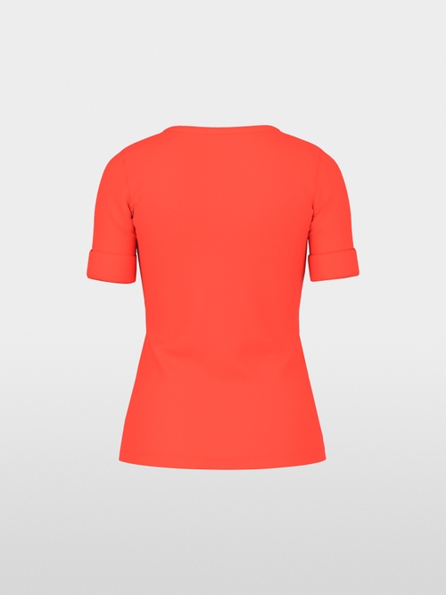 Slim-fit T-shirt with 3/4 sleeves