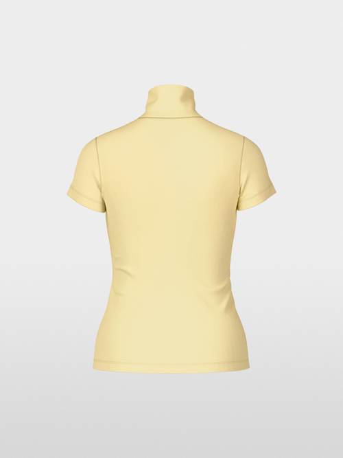 Plain T-shirt with short sleeves