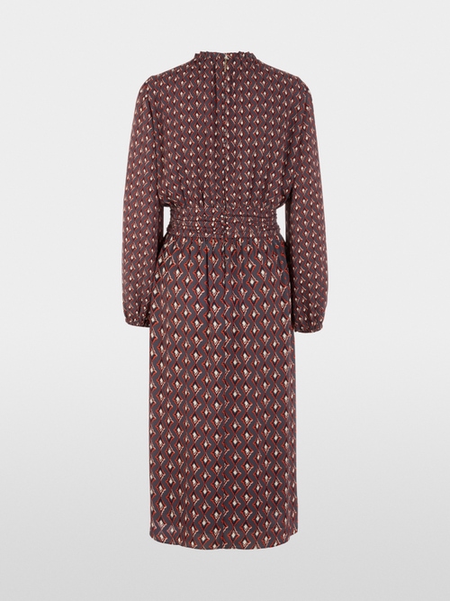 Dress with pattern ‘Rethink Together’