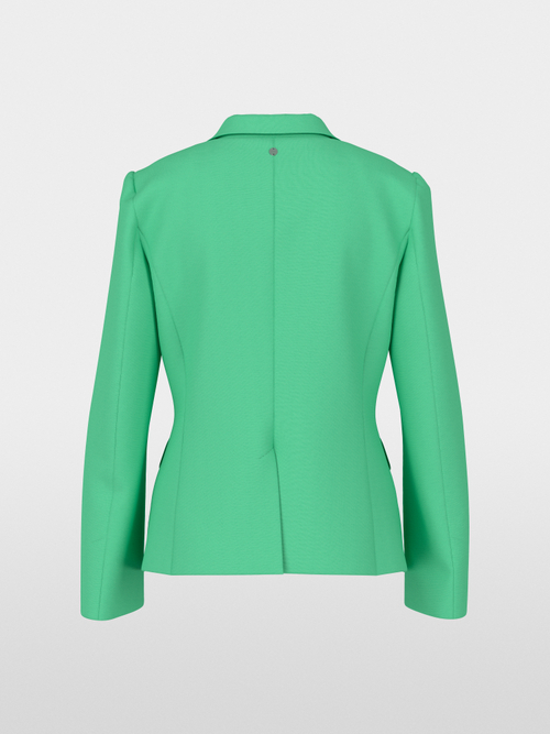 Stretch viscose fitted blazer