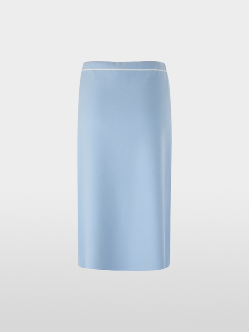 Jupe midi en maille fine "Rethink Together"