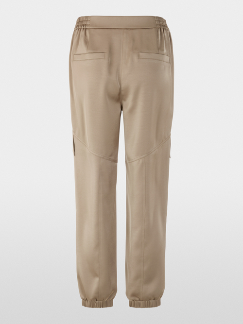RHODOS relaxed fit fabric pants