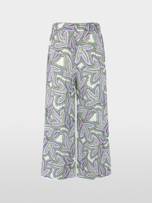 WAUKEE paisley pattern trousers
