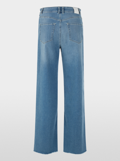 WARRI wide cut jeans with high waist