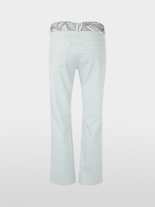FORLI jeans with fabric belt