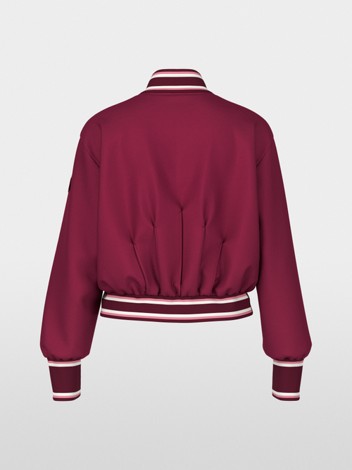 Reversible bomber jacket