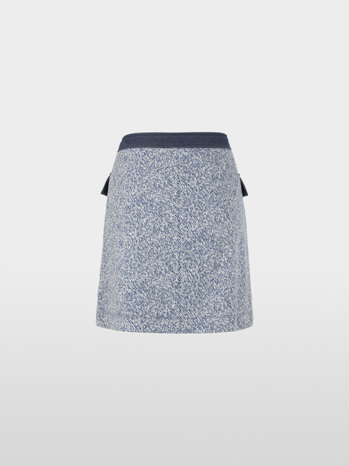 Short skirt made from stretch viscose