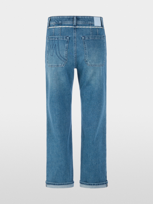 FENDOU feminine jeans with drawstring