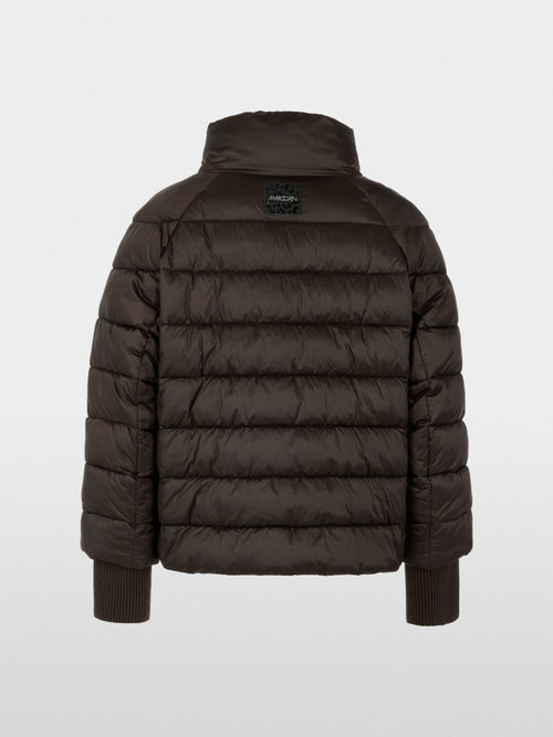 Quilted jacket with synthetic down