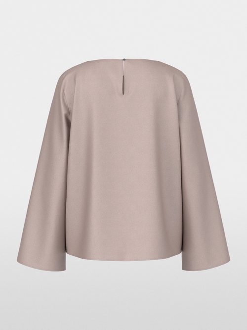 Flowing silk blouse
