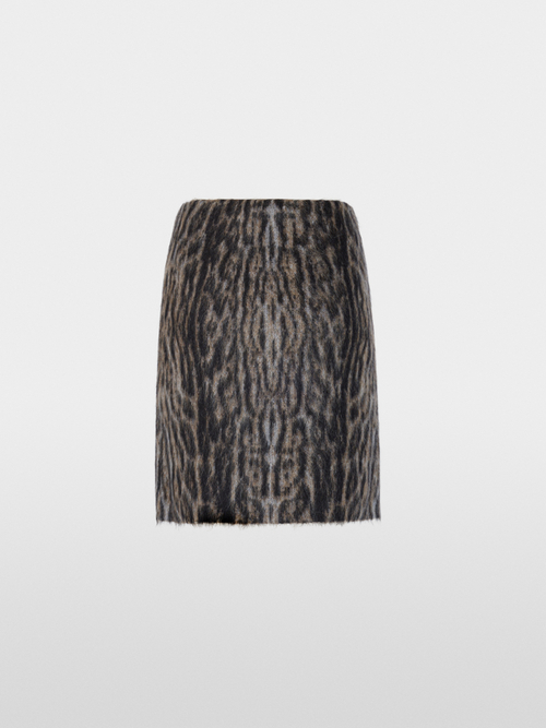 ‘Knitted in Germany’ ozelot skirt