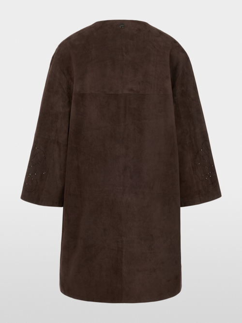 Suede coat